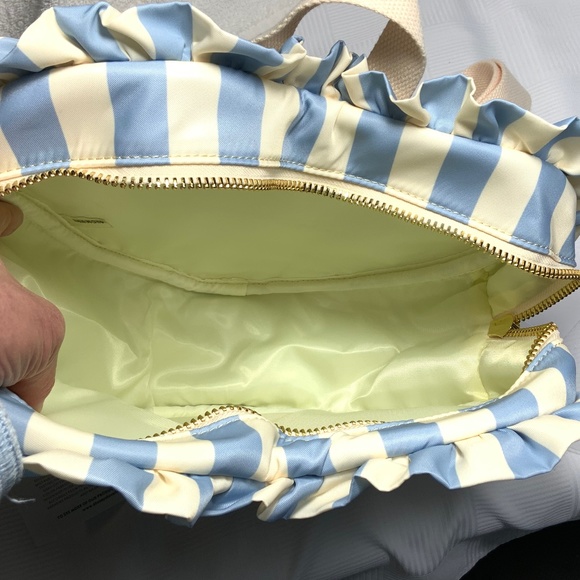 NWT Stoney Clover Lane Ruffle Mini Heart Backpack - Picture 6 of 8